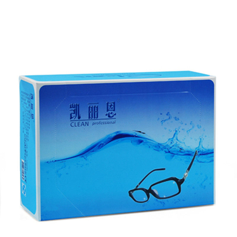 凯丽恩擦眼镜纸湿巾3d清洁纸片装