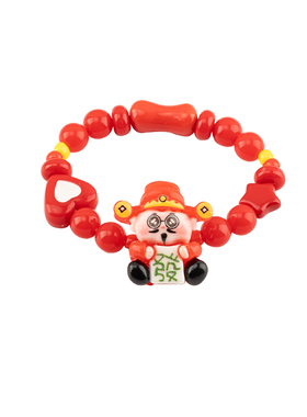新年春节财神元宝网红爆款喜庆2026年新款中国风百搭儿童礼物手饰