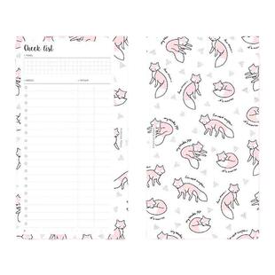 pinkline萌宠彩色可爱内芯A6A7A5slim奇葩手账替芯月计划活页本册