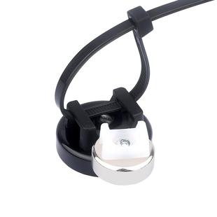 磁铁固定座强磁磁吸底座扎带马鞍形扎磁座强磁性吸盘捆线束线神器