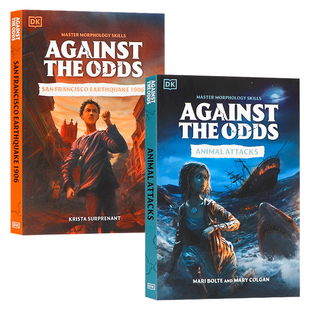 DK出版 逆境求生2册 1906年旧金山大地震/动物突袭实录 英文原版 Against the Odds San Francisco Earthquake 1906 儿童科普读物