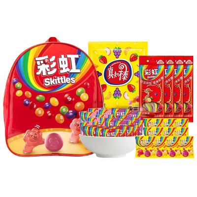 彩虹糖真知棒糖果混合超值礼包