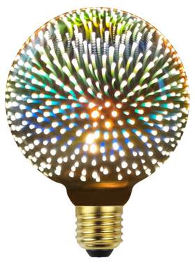3D灯泡爱迪生炫彩效果LED灯泡