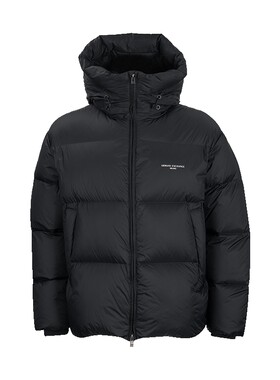 ArmaniExchange口袋长袖羽绒服