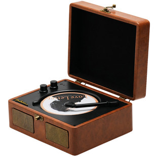 流淌时光C70复古多功能cd机专辑光盘蓝牙音响播放机一体机礼物