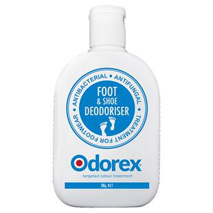 新西兰Odorex足香鞋粉除鞋臭臭脚克星脚臭粉鞋袜除臭脚汗喷雾