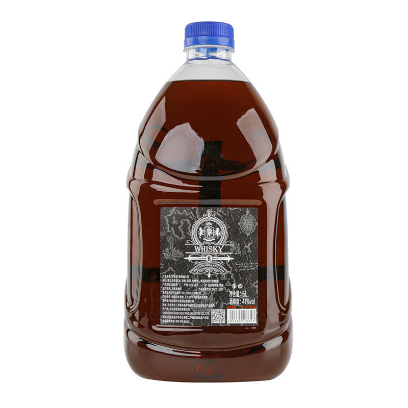 莎堡皇洋酒5升桶装蓝橙味力娇酒