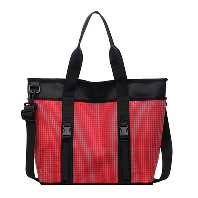 大容量通勤托特包男女同款斜挎包