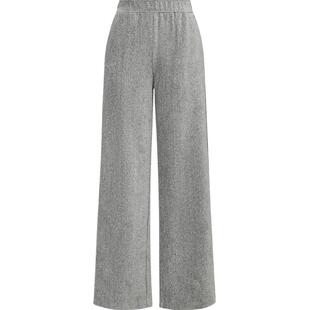 EP雅莹女装 弹力丝绒棉松弛感针织直筒裤 商场同款6419A