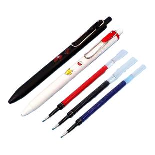 日本uni三菱小浓芯浓墨黑科技UMR-05S笔芯学生用黑笔水笔考试书写可换笔芯适用于UMN-S按动one中性笔0.5/0.38