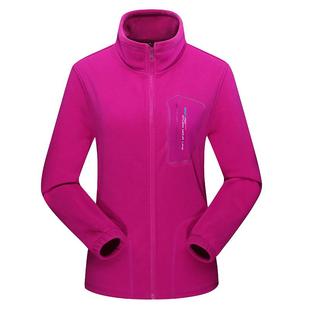 抓绒衣女双面绒上衣加厚户外冲锋衣内胆大码开衫男卫衣摇粒绒外套