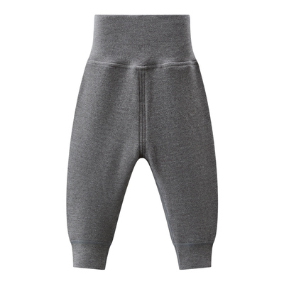 秋冬季婴儿童高腰护肚裤德绒保暖