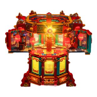 BrickBling适用于乐高80116福来运转灯饰展示盒2025新春灯光组diy