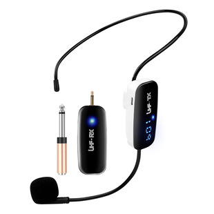 UHF无线头戴式麦克风教学用扩音器话筒舞台演出音响功放耳麦通用