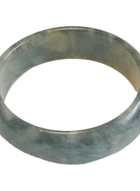 天然色彩戈壁玉青花手镯天然材质