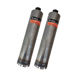 三省水钻钻头钻管 钻杆钻桶基体钢管水钻牙齿焊接管子定做一体管