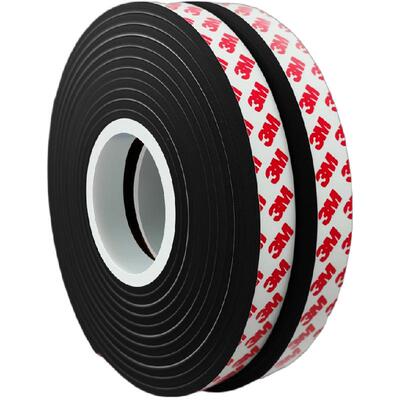 3M背胶门窗消音棉防撞海绵条密封