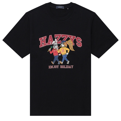 哈吉斯男士圆领短袖T恤