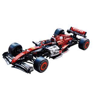 2026新款积木F1赛车方程式拼图儿童益智玩具男孩生日六一礼物跑车