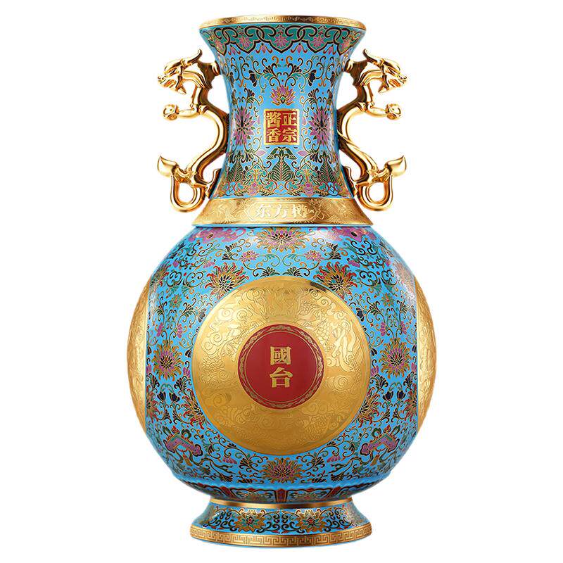 国台东方樽53度酱香型白酒5L纯粮食10斤装高端文创收藏纪念大坛酒