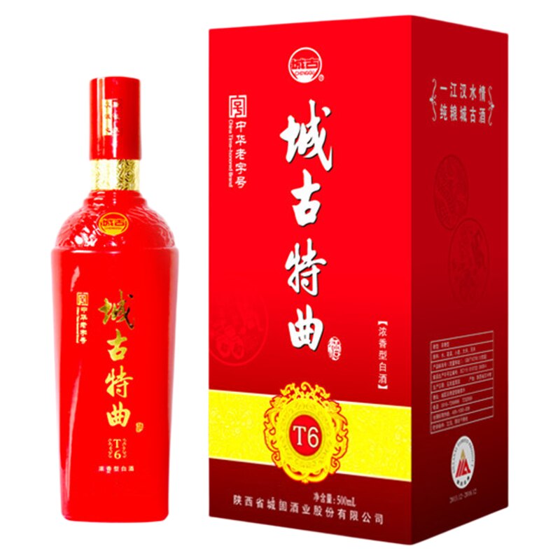 城古特曲T6浓香型500ml52度白酒