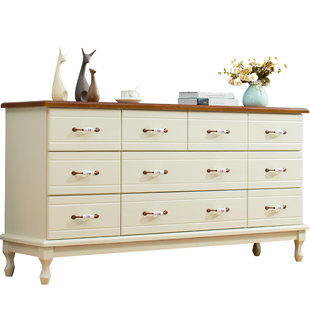 五斗柜简约现代卧室收纳柜子储物柜抽屉式五斗橱桌子整装美式斗柜