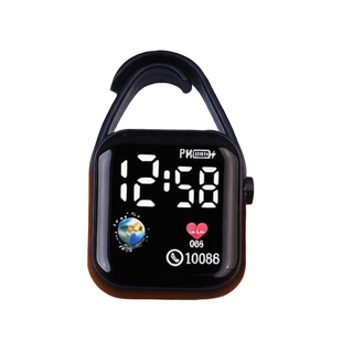 迷你电子表夜光学生专用静音无声初中生高中生老人通用数字式怀表