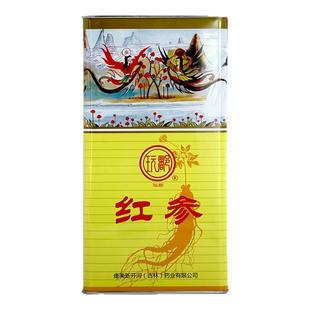 新开河玩都红参无加糖高丽参长白山人参红参正品官方店150g