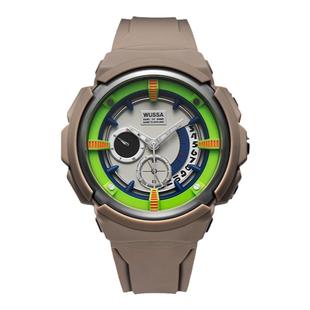 WUSSA舞时Vivid Vision工装配色男表高级感时尚腕表女送男友礼物