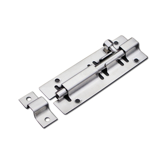 不锈钢插销室内免打孔门扣门栓洗手间门锁卡扣大门老式明装门闩锁