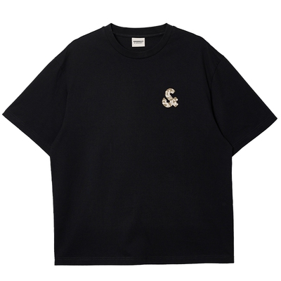 杰克琼斯男装26年春夏新宽松纯色LOGO印花短袖T恤纯棉打底情侣衫