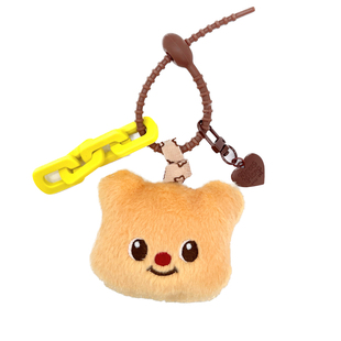 泰国黄油小熊玩偶毛绒公仔书包挂件饰布娃娃周边butterbear钥匙扣