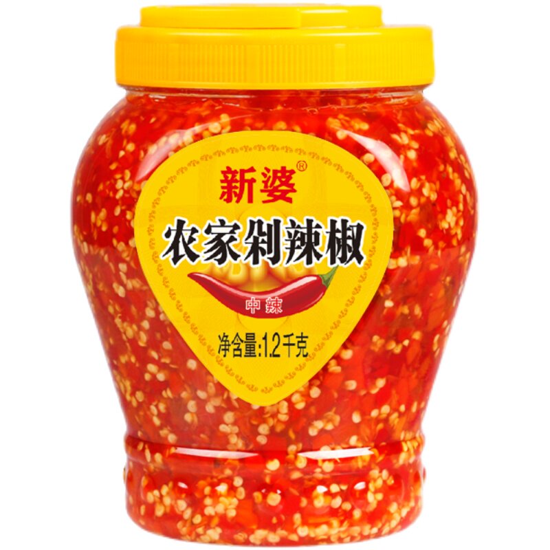 剁椒酱农家手工香辣剁辣椒湖南特产辣椒酱下饭菜小米椒拌面调味品