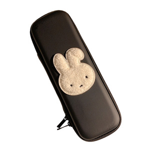 可爱兔子化妆刷包收纳包女便携2026新款随身旅行小号刷子眼影刷袋