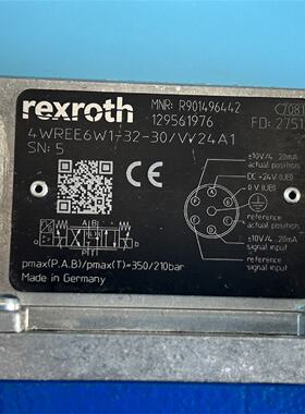 议价R901496442 4WREE6W1-32-3X/V/24A1，力士乐比例方向阀，