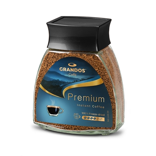 格兰特伯瑞姆黑咖啡德国原装进口瓶装速溶冻干100g