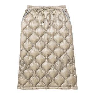 现货正品日本NANGA户外羽绒山系露营防寒保暖防泼水轻薄款鸭绒裙