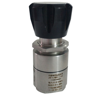 不锈钢减压阀 316L一级 二级调压器面板安装卡套空气氢氮气