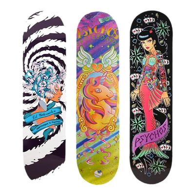 BKXSLIVER双空支架Psychos滑板