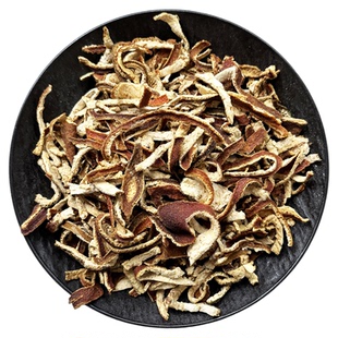 秦岭山区野生2年陈皮丝茶气味浓郁滋补药材无硫桔子皮250克包邮