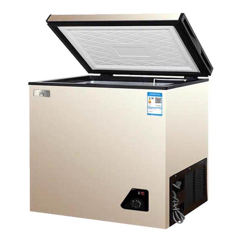 冰熊冰柜家用小型全冷冻大容量速冻冷藏两用式上开门租房宿舍冷柜