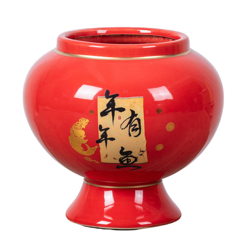 蝴蝶兰年宵花陶瓷花盆花瓶