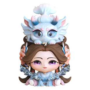 福福贴贴 赵露思神隐阿音联名款手办玩具周边水凝兽摆件女日礼物