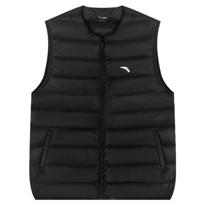 安踏儿童羽绒马甲男女大童外套