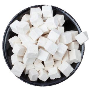 山药茯苓正品罐装精品靖州新鲜精选茯苓丁无硫正宗可煲汤送礼佳品