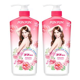 台湾耐斯nice澎澎沐浴露香体持久留香男女通用家庭装大容量850g*2