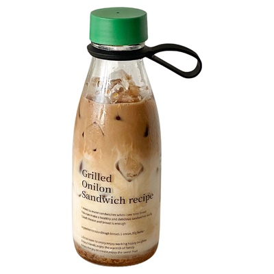 便携随行外带咖啡杯密封玻璃杯