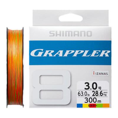 禧玛诺GRAPPLER五彩PE路亚钓鱼线