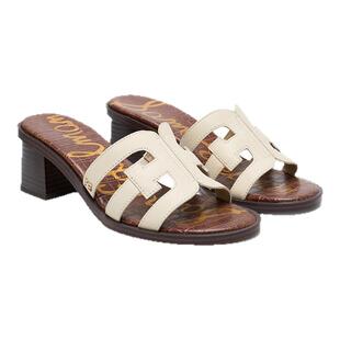 SAM EDELMAN山姆爱德曼26春夏外穿沙滩双E粗高跟一字凉拖鞋TASHA