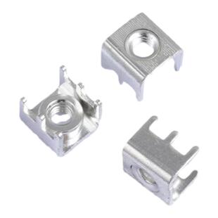 PCB-5 黄铜压铆螺母端子 大电流焊接插脚 基板六脚电源接线柱